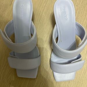 Open Edit Women's Stylish White Heels